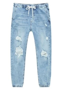 PULL & BEAR Mit Rissen Am Knie - Jeans Tapered Fit - Royal Blue 16 PULL & BEAR Mit Rissen Am Knie - Jeans Tapered Fit - Royal Blue -PULL - BEAR Negozio da2902c1986a46b9abdb5c0e6796eab2