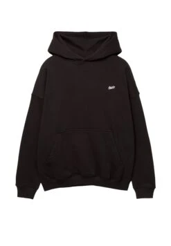 PULL & BEAR STWD EMBROIDERED LOGO - Felpa Con Cappuccio - Grey -PULL - BEAR Negozio dc1c2ceb035b4cfdbd802f1997158010