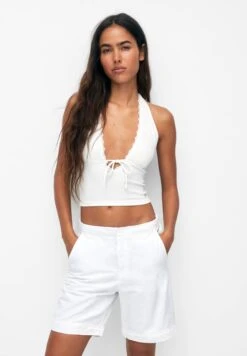 PULL & BEAR DetachablePantaloni CargoWhite Donna Pantaloni PUC21A0U5-A11 -PULL - BEAR Negozio dc3382a96cce4111a37e5211553607b3