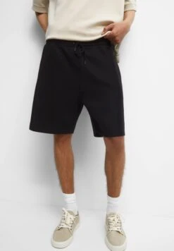 PULL & BEAR Bermuda Jogging - Shorts - Black