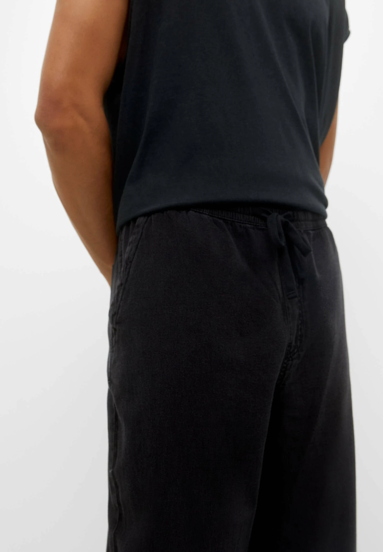 PULL & BEAR Basic Jogger Jeans BaggyBlack Uomo Jeans PUC22G0PD-Q11 6 PULL & BEAR Basic Jogger Jeans BaggyBlack Uomo Jeans PUC22G0PD-Q11 - immagine 4