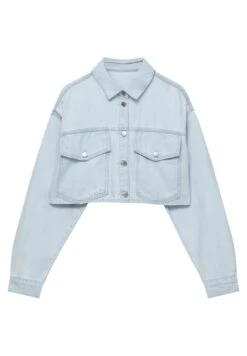 PULL & BEAR Cropped OverGiacca Di JeansStone Blue Denim Donna Giacche E Blazer PUC21G0I0-K11 12 PULL & BEAR Cropped OverGiacca Di JeansStone Blue Denim Donna Giacche E Blazer PUC21G0I0-K11 -PULL - BEAR Negozio dfce081a7c3c498fadd0a9b56886172e