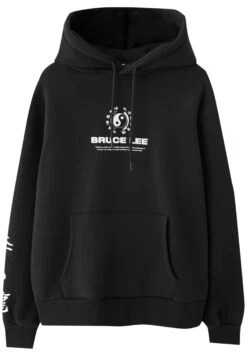 PULL & BEAR Bruce Lee Felpa Con CappuccioBlack Uomo Maglieria E Felpe PUC22S0RA-Q11 -PULL - BEAR Negozio e0d27d9f71d043159c16cdeb72826064