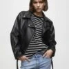 PULL & BEAR Giacca In SimilpelleBlack Donna Giacche E Blazer PUC21G0E1-Q11