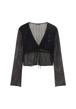 PULL & BEAR With Sequinned DetailCamicettaBlack Donna Camicie E Bluse PUC21E11X-Q11 12 PULL & BEAR With Sequinned DetailCamicettaBlack Donna Camicie E Bluse PUC21E11X-Q11 -PULL - BEAR Negozio e22bb7620eec455bbb2d1f865b712101