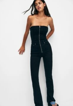 PULL & BEAR CorsetTuta JumpsuitBlack Donna Tute Jumpsuit PUC21T0AC-Q11