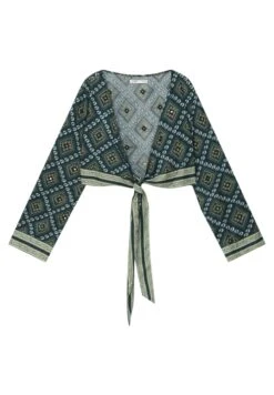 PULL & BEAR Printed KimonoGiacca LeggeraGreen Donna Giacche E Blazer PUC21E11L-M11 -PULL - BEAR Negozio e32f19d4dddc4af299f9c4c0eeee75c6