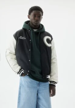 PULL & BEAR Cities VarsityGiubbotto BomberBlack Uomo Giacche PUC22T0T5-Q11