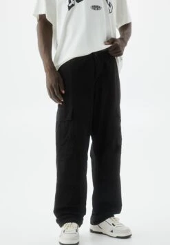 PULL & BEAR BaggyPantaloni CargoBlack Uomo Pantaloni PUC22E0F7-Q11