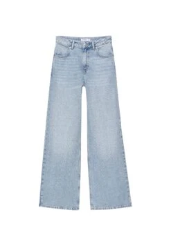 PULL & BEAR Wide-LegJeans BaggyBlue Denim Donna Jeans PUC21N0LX-K12 -PULL - BEAR Negozio e654dd1254084a80a7bf65c3ff1602c0