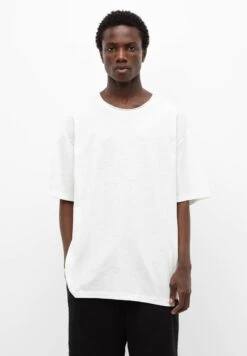 PULL & BEAR Basic Short SleevedT-Shirt BasicWhite Uomo T-shirt E Polo PUC22O1MR-A11