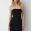 PULL & BEAR Strapless Short - Tubino - Black 1 PULL & BEAR Strapless Short - Tubino - Black -PULL - BEAR Negozio e9cfd4cccda24ce9b49a97026464257f