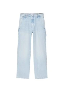 PULL & BEAR Low-Rise CarpenterJeans A SigarettaLight Blue Denim Donna Jeans PUC21N0M1-K11 -PULL - BEAR Negozio ead65b3ad8e74956af6893824399b612