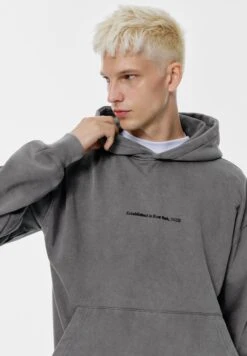 PULL & BEAR NEW YORK GRAPHIC - Felpa Con Cappuccio - Grey -PULL - BEAR Negozio edfd45a9b1004dfcb2ea5bf5b445be4b