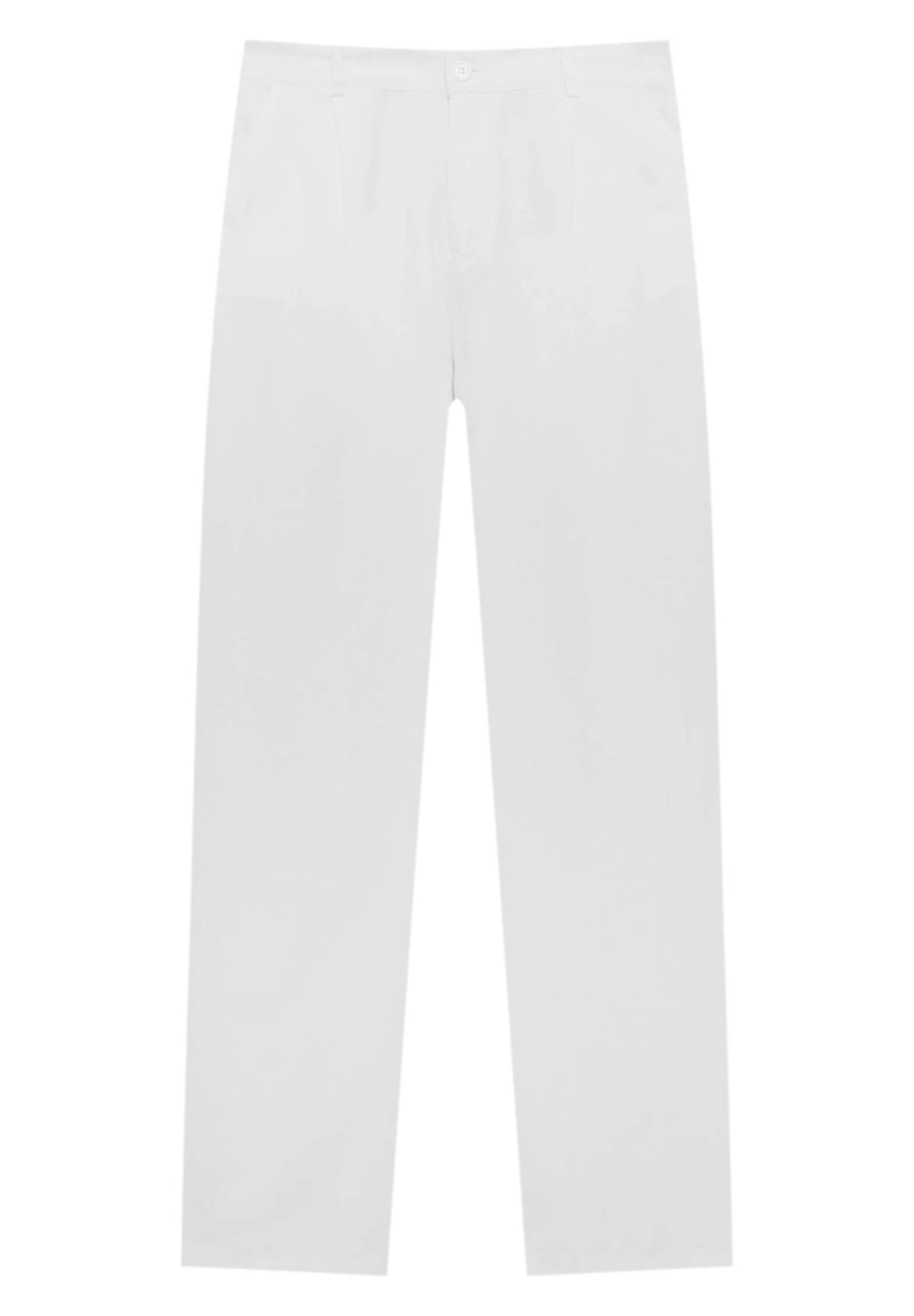 PULL & BEAR Rustic Straight Fit PantaloniWhite Donna Pantaloni PUC21A0T6-A11 9 PULL & BEAR Rustic Straight Fit PantaloniWhite Donna Pantaloni PUC21A0T6-A11 - immagine 7