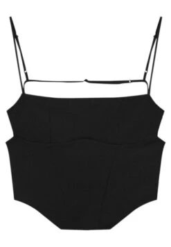 PULL & BEAR Corset - Camicetta - Black -PULL - BEAR Negozio ef25b149feec4a58b2c0479f830fca7f