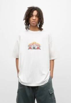 PULL & BEAR Guns N’ Roses T-Shirt Con StampaWhite Uomo T-shirt E Polo PUC22O1N7-A11