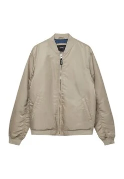 PULL & BEAR Basic PaddedGiubbotto BomberSand Uomo Giacche PUC22T0SR-B11 -PULL - BEAR Negozio f0bb5d8206974d969b2f479023d6b757