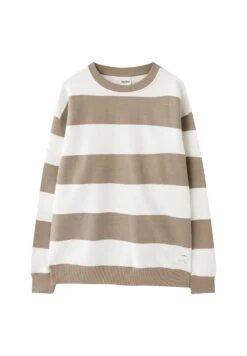 PULL & BEAR Basic Round Neck StripedFelpaLight Brown Uomo Maglieria E Felpe PUC22S0R7-O11 12 PULL & BEAR Basic Round Neck StripedFelpaLight Brown Uomo Maglieria E Felpe PUC22S0R7-O11 -PULL - BEAR Negozio f2a0a1de5b154576ae987379725cd0d8