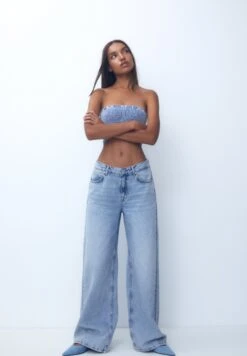 PULL & BEAR Jeans A ZampaBlue Denim Donna Jeans PUC21N0ME-K11 16 PULL & BEAR Jeans A ZampaBlue Denim Donna Jeans PUC21N0ME-K11 -PULL - BEAR Negozio f2ca1f1b810e4a31b8edc206e155b45d