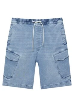 PULL & BEAR Soft-BermudaShorts Di JeansBlue Denim Uomo Jeans PUC22F0DK-K11 -PULL - BEAR Negozio f51e1c4b782f497c849cbcc687f5e310