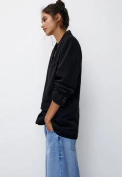 PULL & BEAR Basic Double-Breasted ButtonedBlazerBlack Donna Giacche E Blazer PUC21G0IH-Q11 12 PULL & BEAR Basic Double-Breasted ButtonedBlazerBlack Donna Giacche E Blazer PUC21G0IH-Q11 -PULL - BEAR Negozio f56faa477c39442d82b6ff7fc055923c