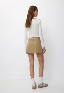 PULL & BEAR Box - Gonna A Campana - Beige -PULL - BEAR Negozio f5e6e6d6587a431a9368ad63f4c75404