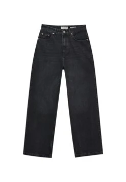 PULL & BEAR Baggy Extra Wide-Leg- Jeans A Sigaretta - Black -PULL - BEAR Negozio f690315470e242b3b5c98fa5e1e27324