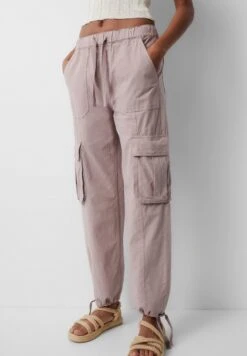 PULL & BEAR RusticPantaloni CargoGrey Donna Pantaloni PUC21A0TH-C11