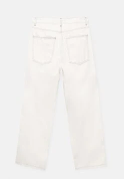 PULL & BEAR Baggy Extra Wide-Leg- Jeans A Sigaretta - Beige -PULL - BEAR Negozio fa1e9c196a5f4eaf80b3c4597b7d902a