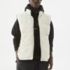 PULL & BEAR Basic - Puffer Gilet - Smanicato - White -PULL - BEAR Negozio fc6006491e8d4729ba70c4ed5f99b77c