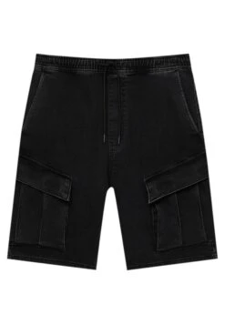 PULL & BEAR Cargo BermudaShorts Di JeansBlack Uomo Jeans PUC22F0CS-Q11 -PULL - BEAR Negozio fd753e09b17141e2949524c4be370751