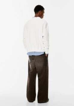 PULL & BEAR SLOGAN - Felpa - White -PULL - BEAR Negozio fdccf20336de4bfeaa383e6715841e0b