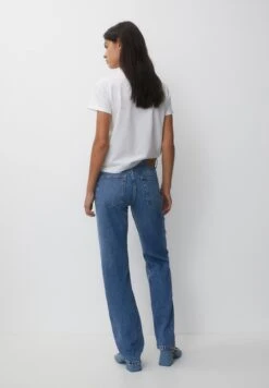PULL & BEAR Mid Waist Jeans A SigarettaBlue Denim Donna Jeans PUC21N0LU-K12 -PULL - BEAR Negozio fe64682c756541d986f66f32172383ff